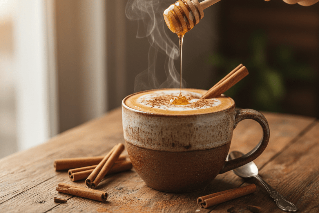 Honey Cinnamon Coffee Latte: A Cozy Homemade Coffee Recipe - Light & Hope Coffee & Tea Co.
