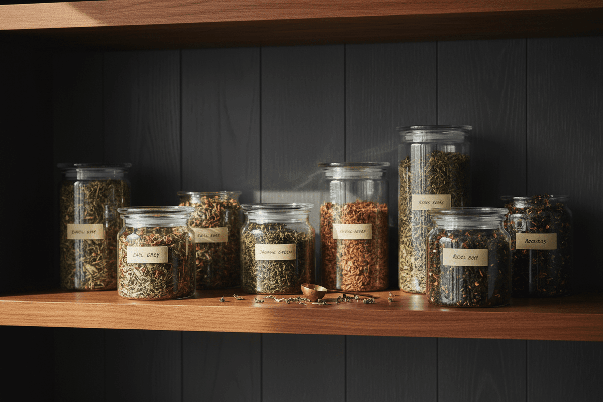 Tea Storage Tips: How to Keep Your Tea Fresh and Flavorful - Light & Hope Coffee