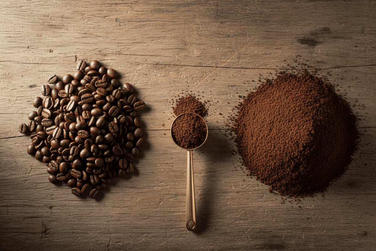 Whole Bean vs. Ground Coffee: Which Should You Buy? - Light & Hope Coffee