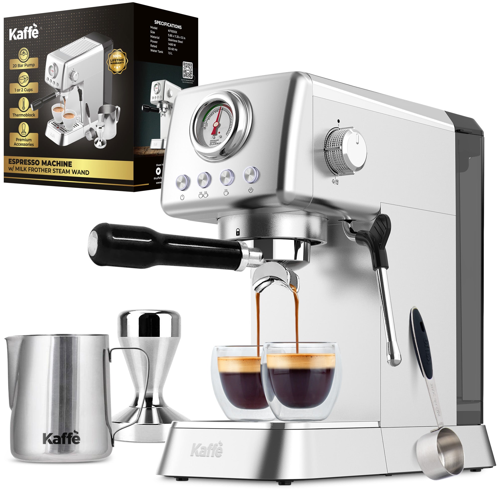 Espresso Machine with Milk Frother