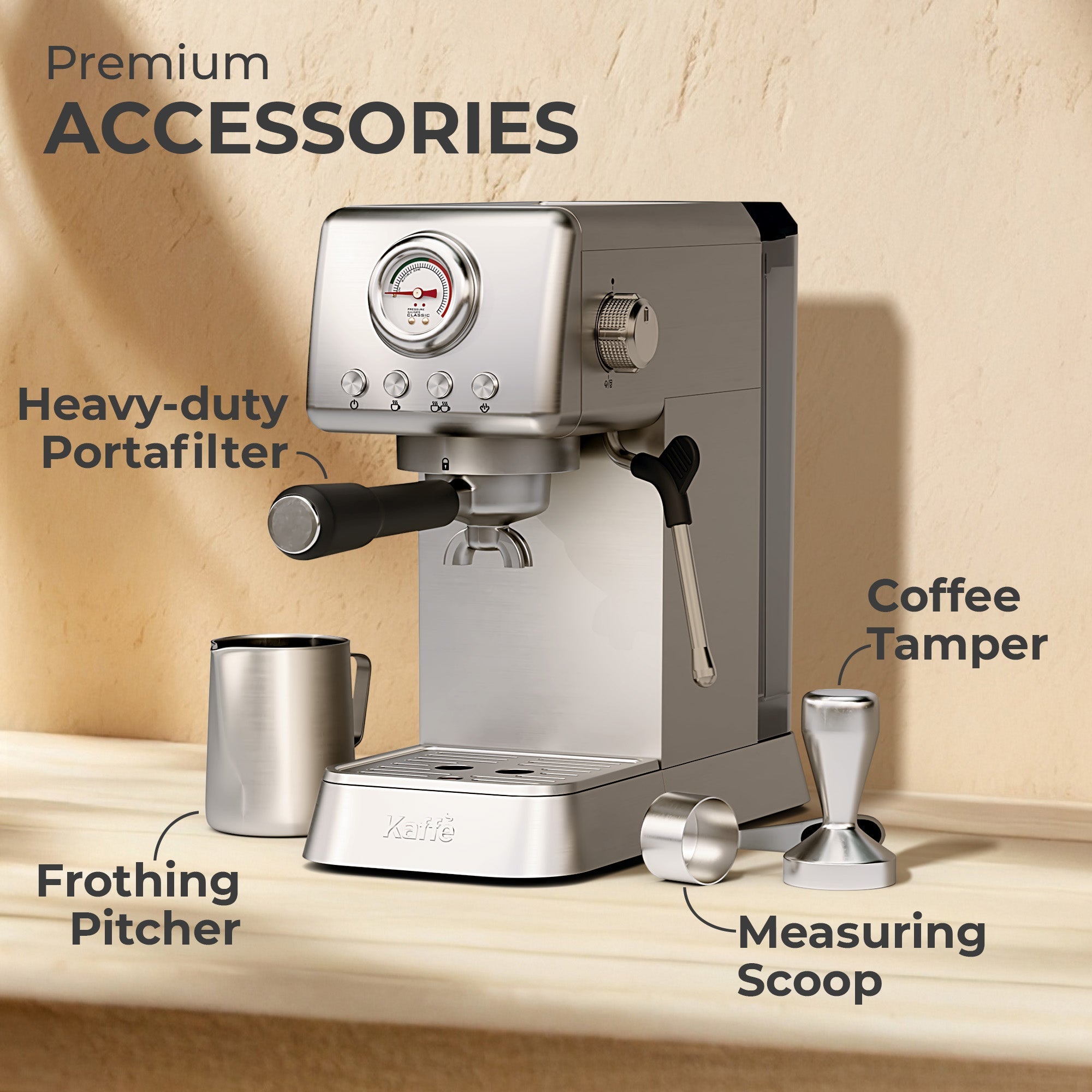 Espresso Machine with Milk Frother