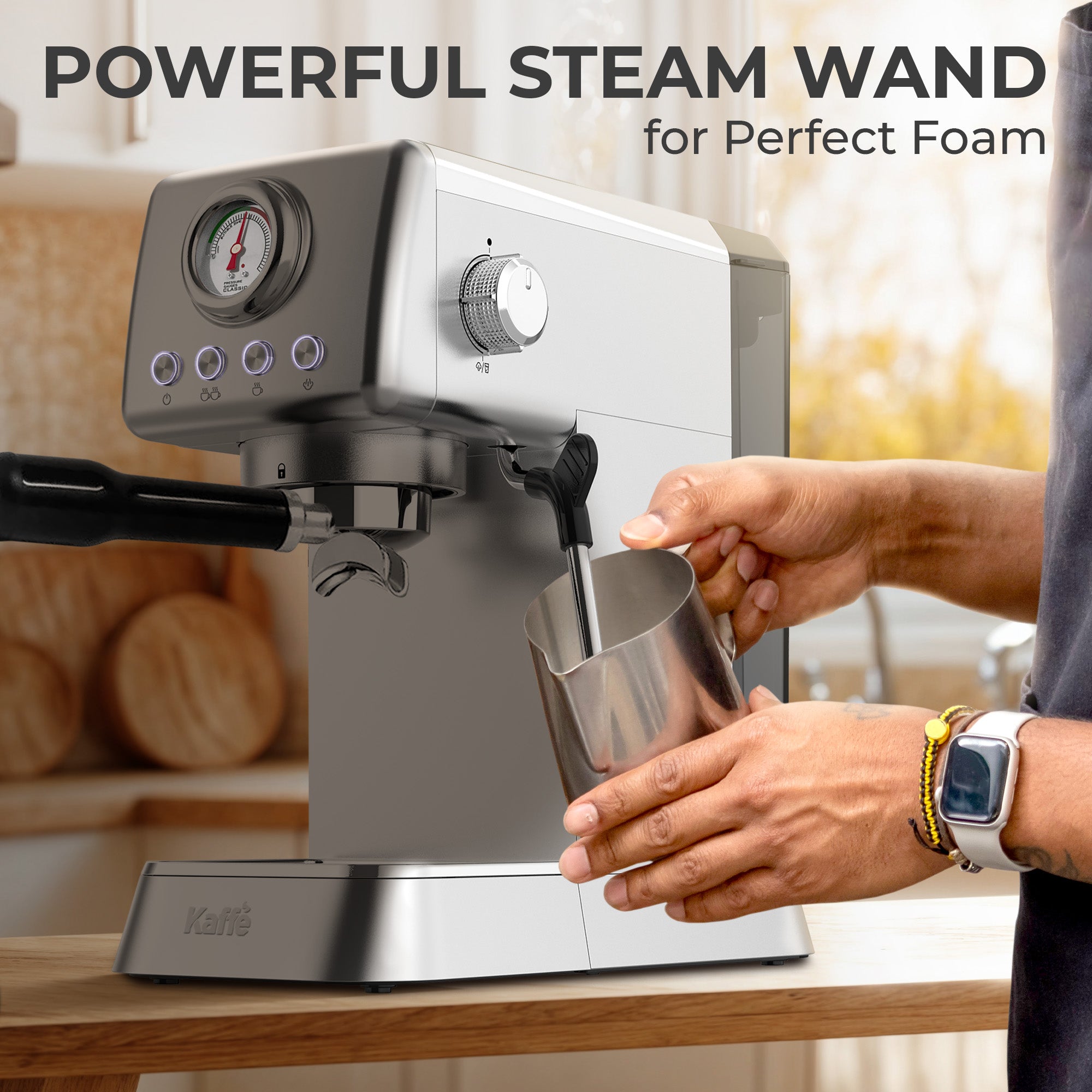 Espresso Machine with Milk Frother