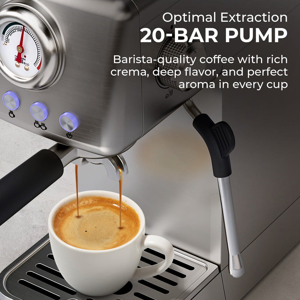 Espresso Machine with Milk Frother