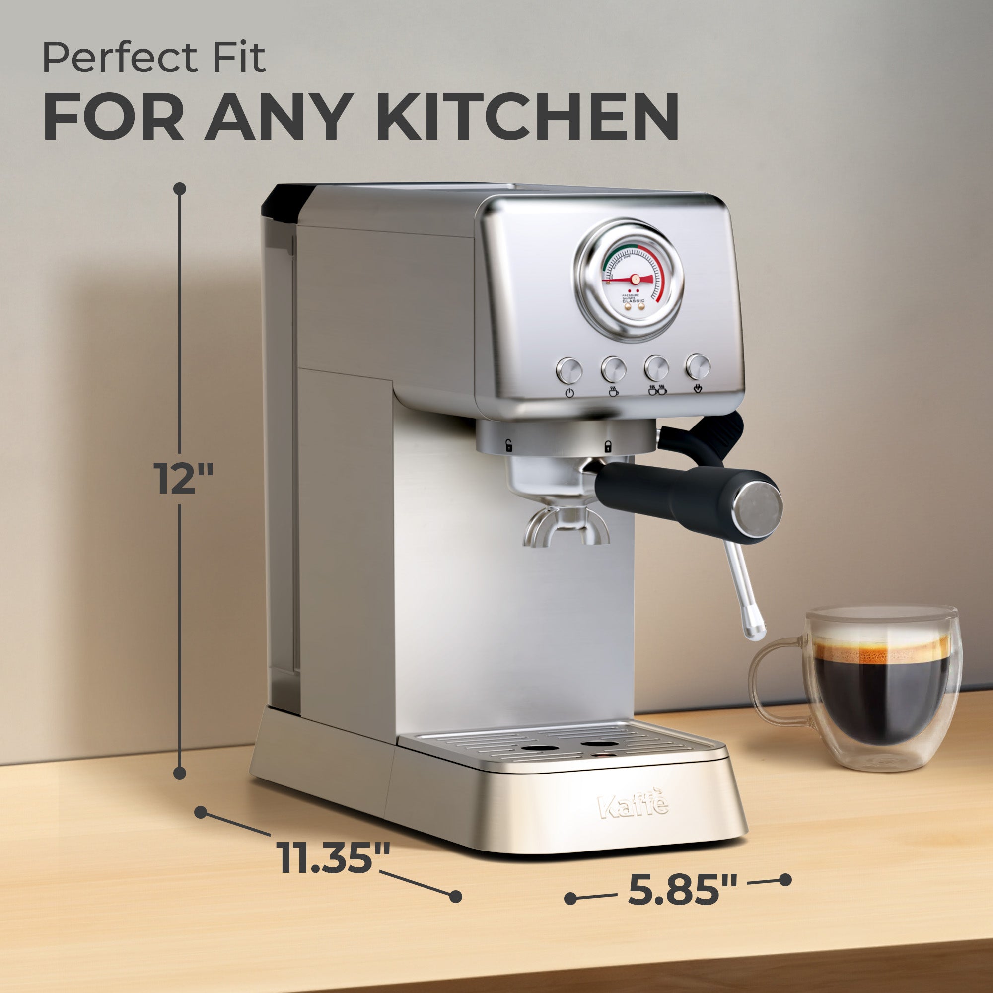 Espresso Machine with Milk Frother
