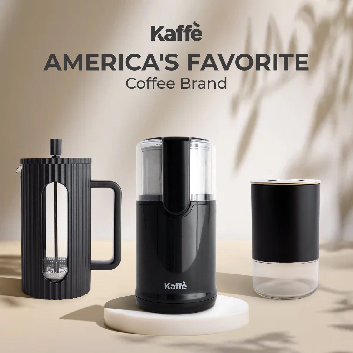 Compact Blade Coffee Grinder with Removable Cup - Coffee Grinders | Light & Hope Coffee