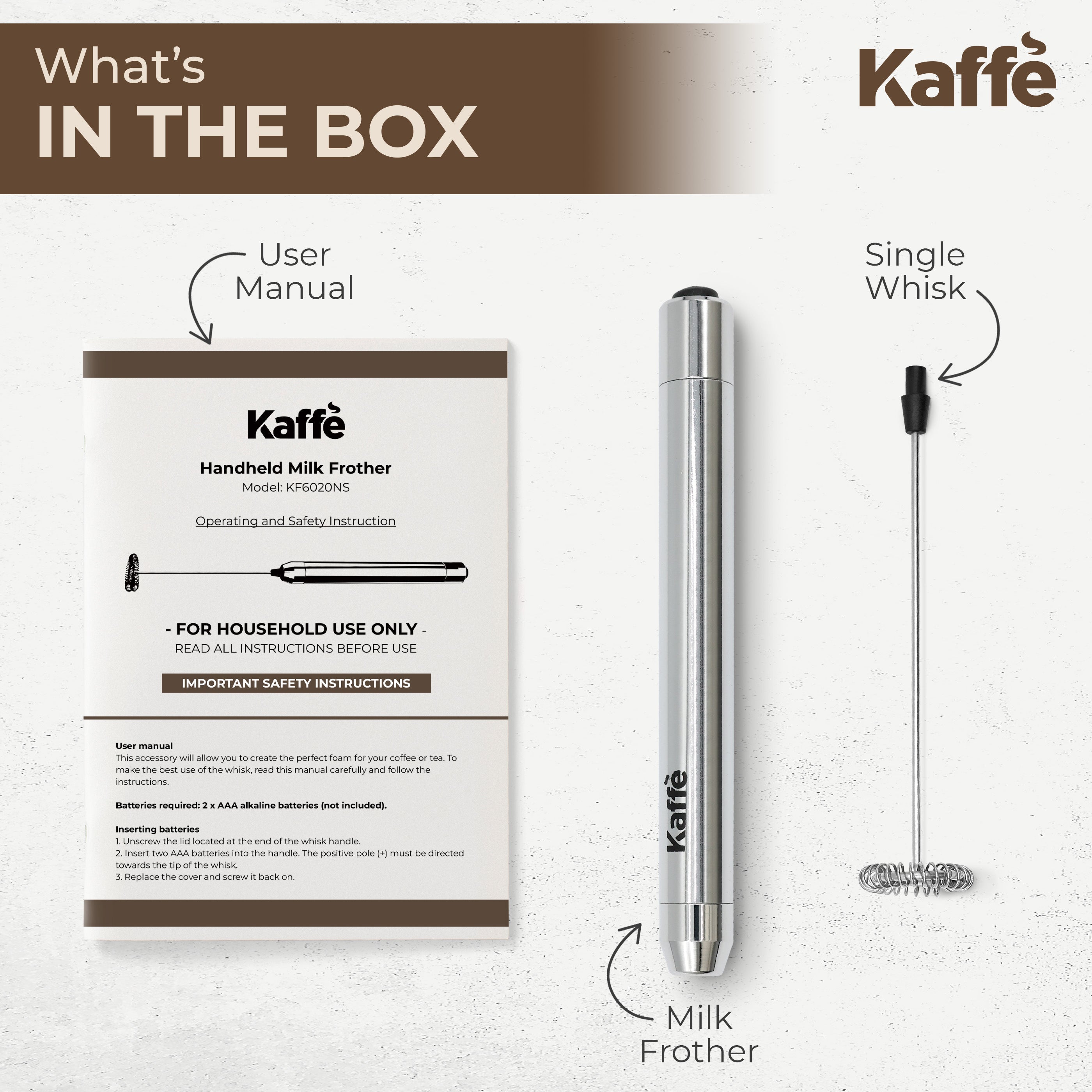 Handheld Milk Frother