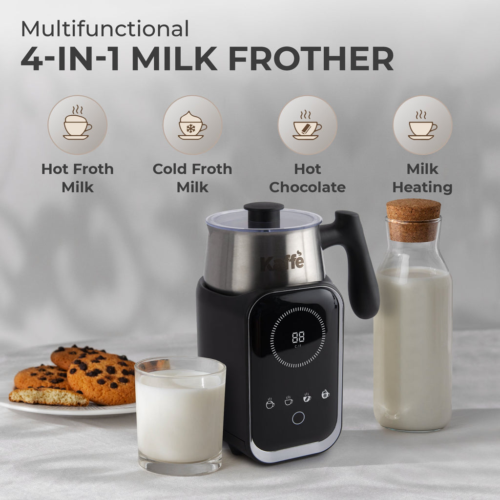 Pour-In Premium Milk Frother with Digital Screen
