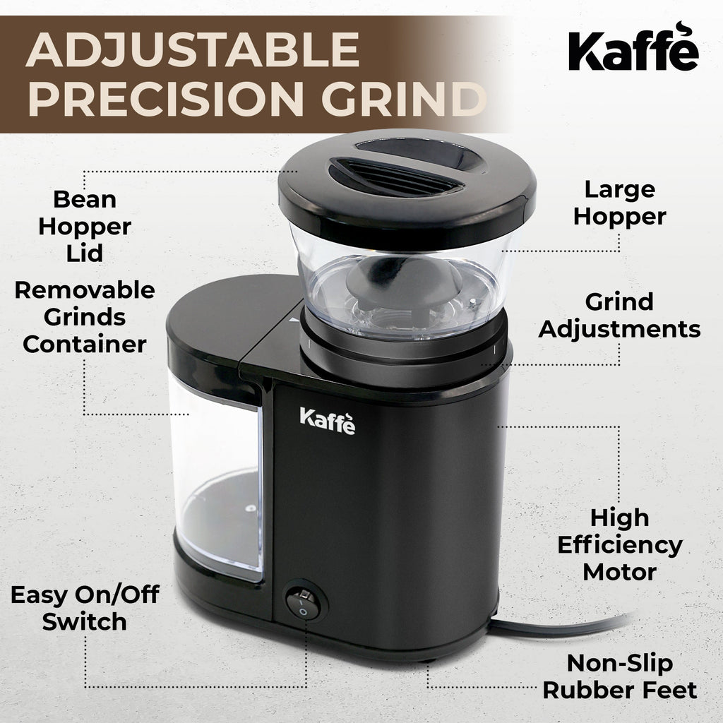 Burr Grinder Essential Lifestyle | Fresh Ground Coffee at Home | Light & Hope Coffee & Tea Co.
