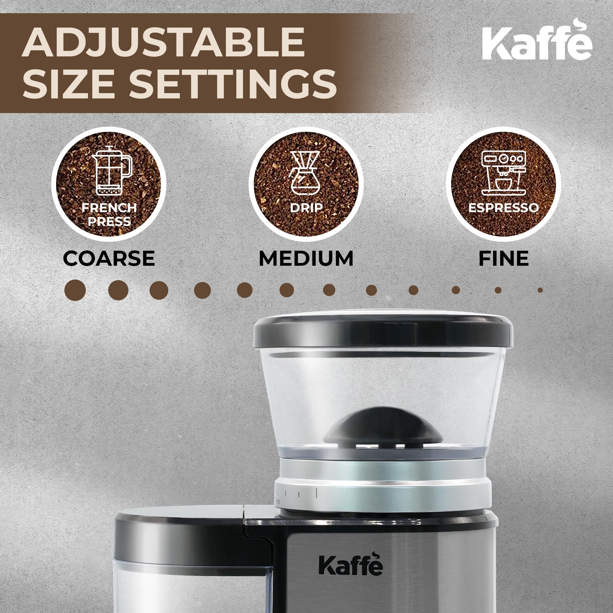 Burr Coffee Grinder — Classic