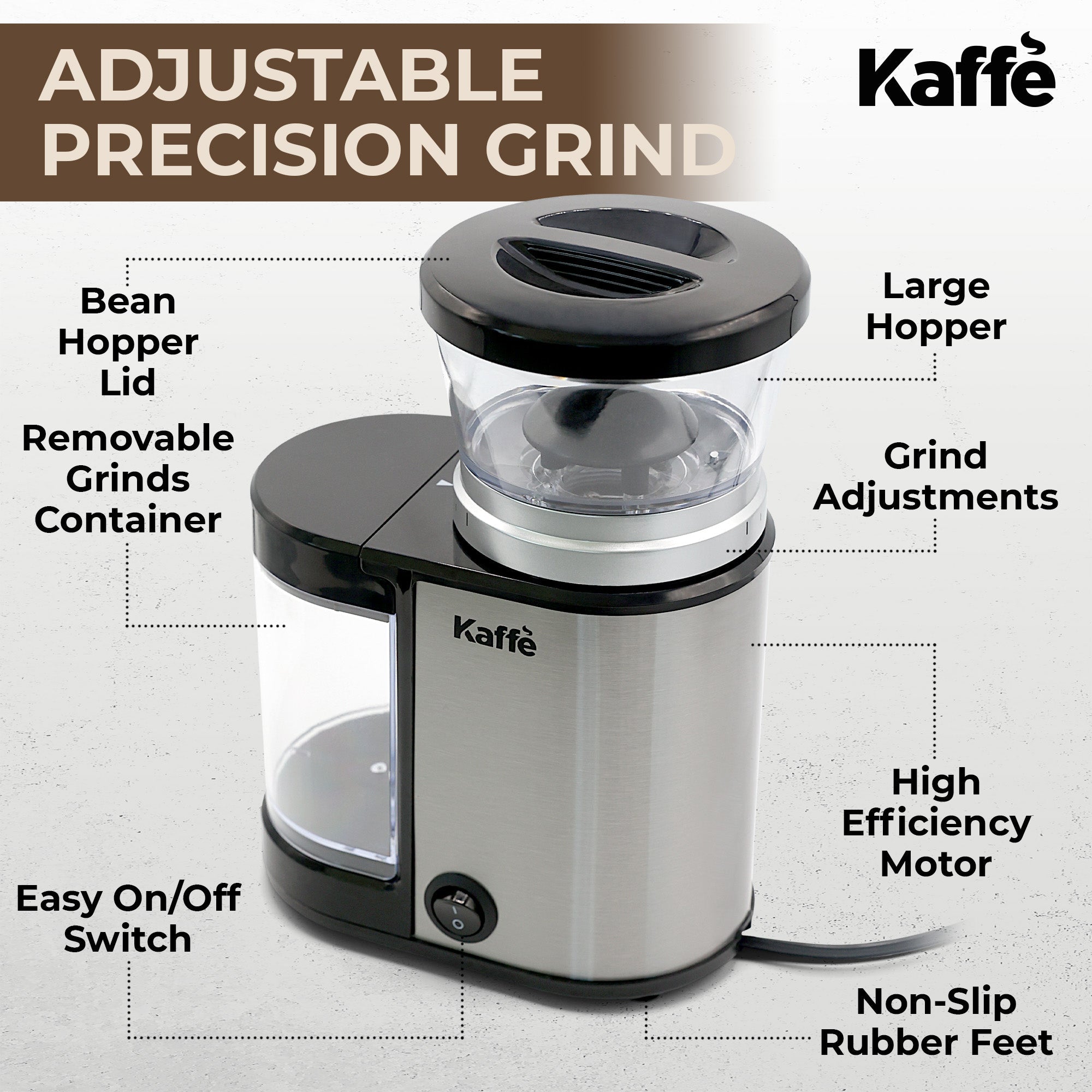 Burr Coffee Grinder — Classic