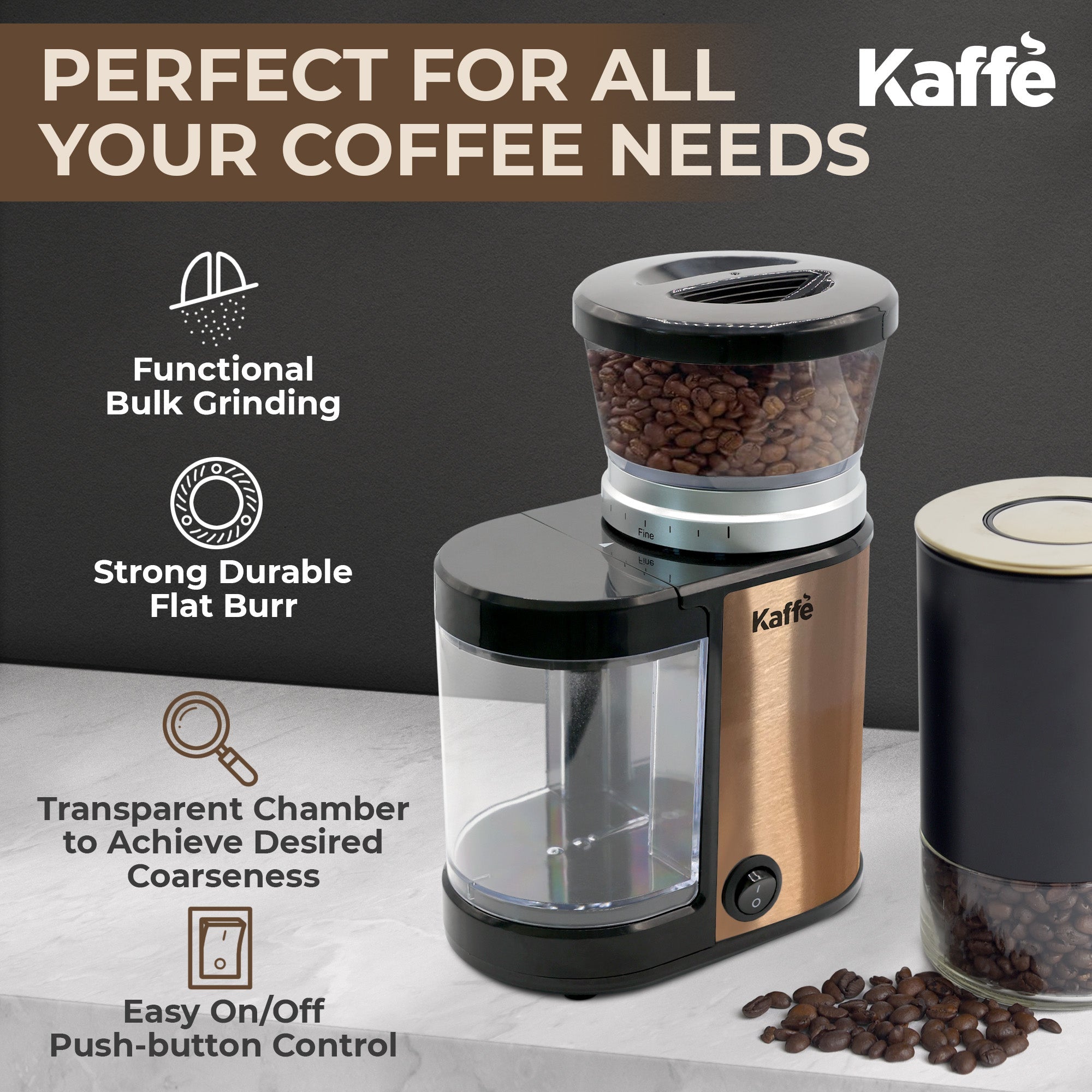 Pro Burr Grinder Lifestyle | Upgrade Your Coffee Ritual with Consistent Grounds | Light & Hope Coffee & Tea Co.
