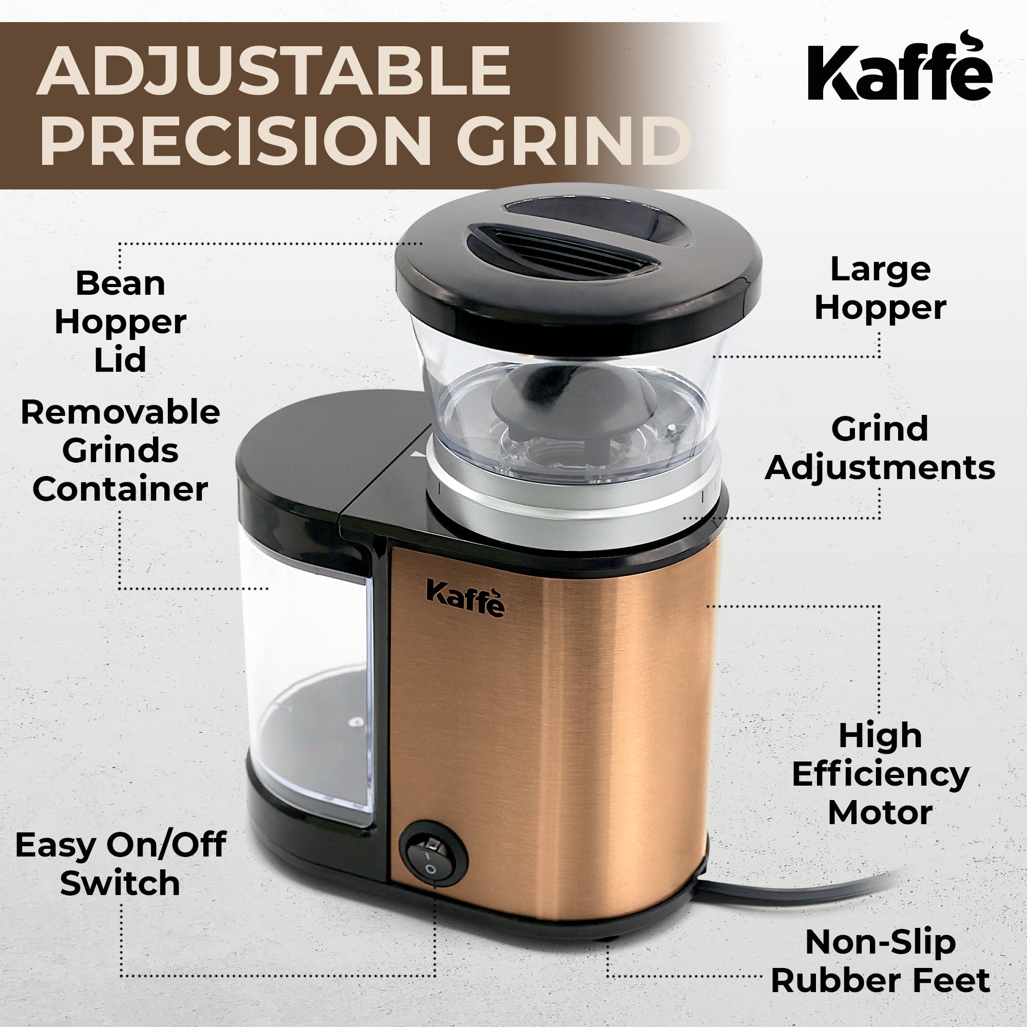Pro Burr Grinder Lifestyle | Upgrade Your Coffee Ritual with Consistent Grounds | Light & Hope Coffee & Tea Co.