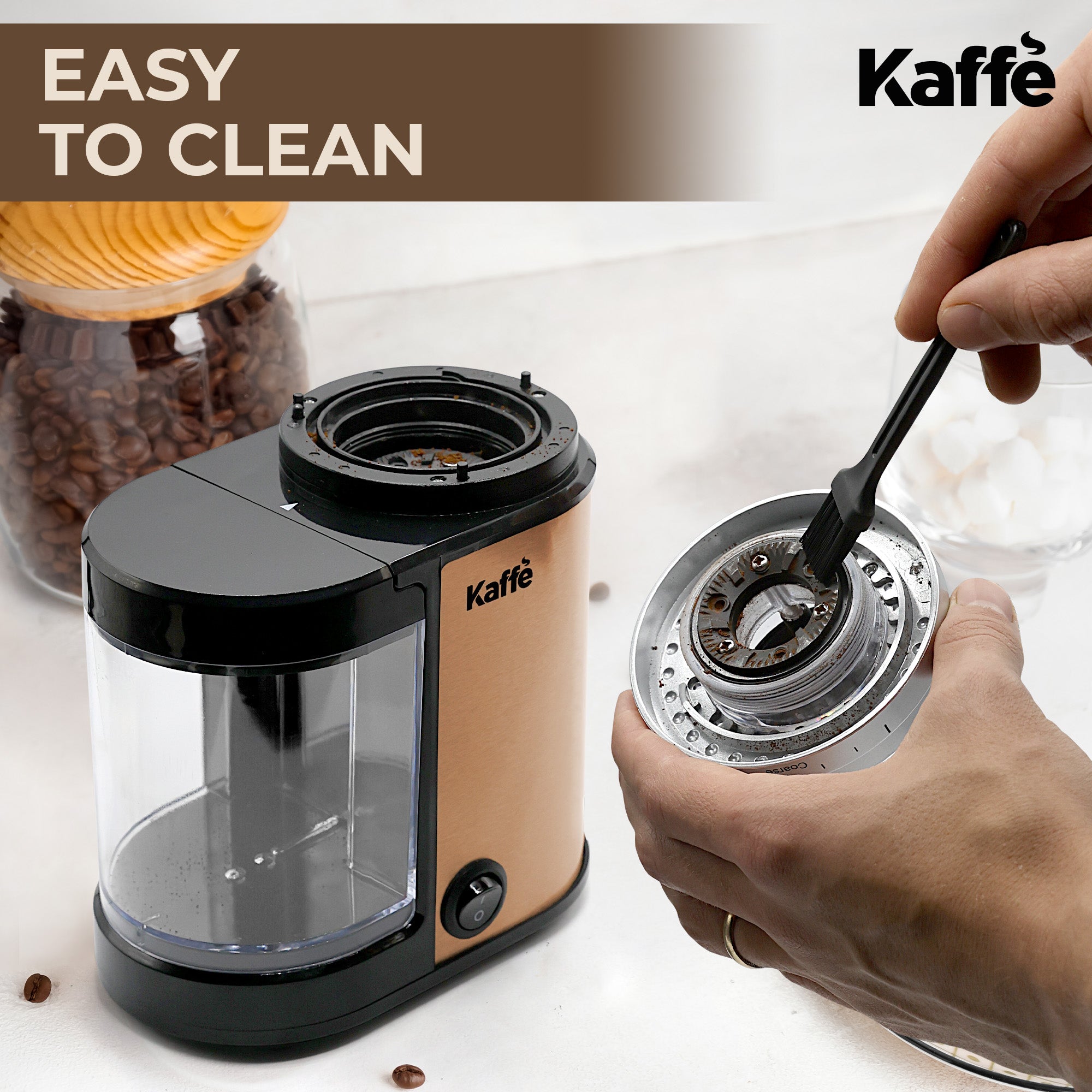 Pro Burr Grinder Lifestyle | Upgrade Your Coffee Ritual with Consistent Grounds | Light & Hope Coffee & Tea Co.