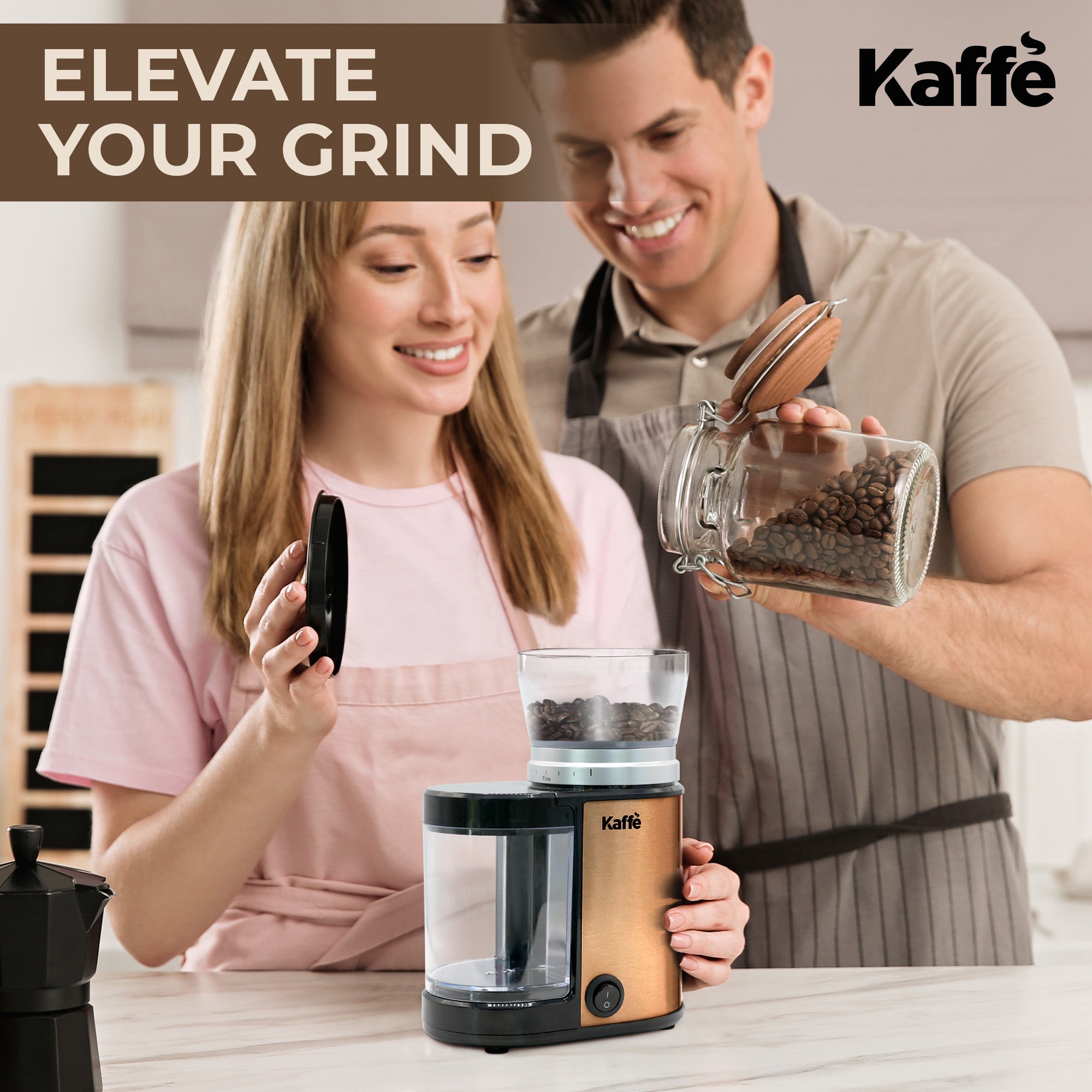 Pro Burr Grinder Lifestyle | Upgrade Your Coffee Ritual with Consistent Grounds | Light & Hope Coffee & Tea Co.