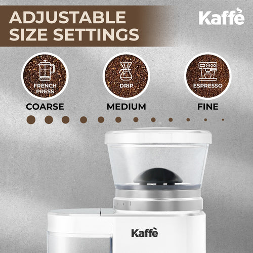 Burr Coffee Grinder - Coffee Grinders | Light & Hope Coffee & Tea Co.