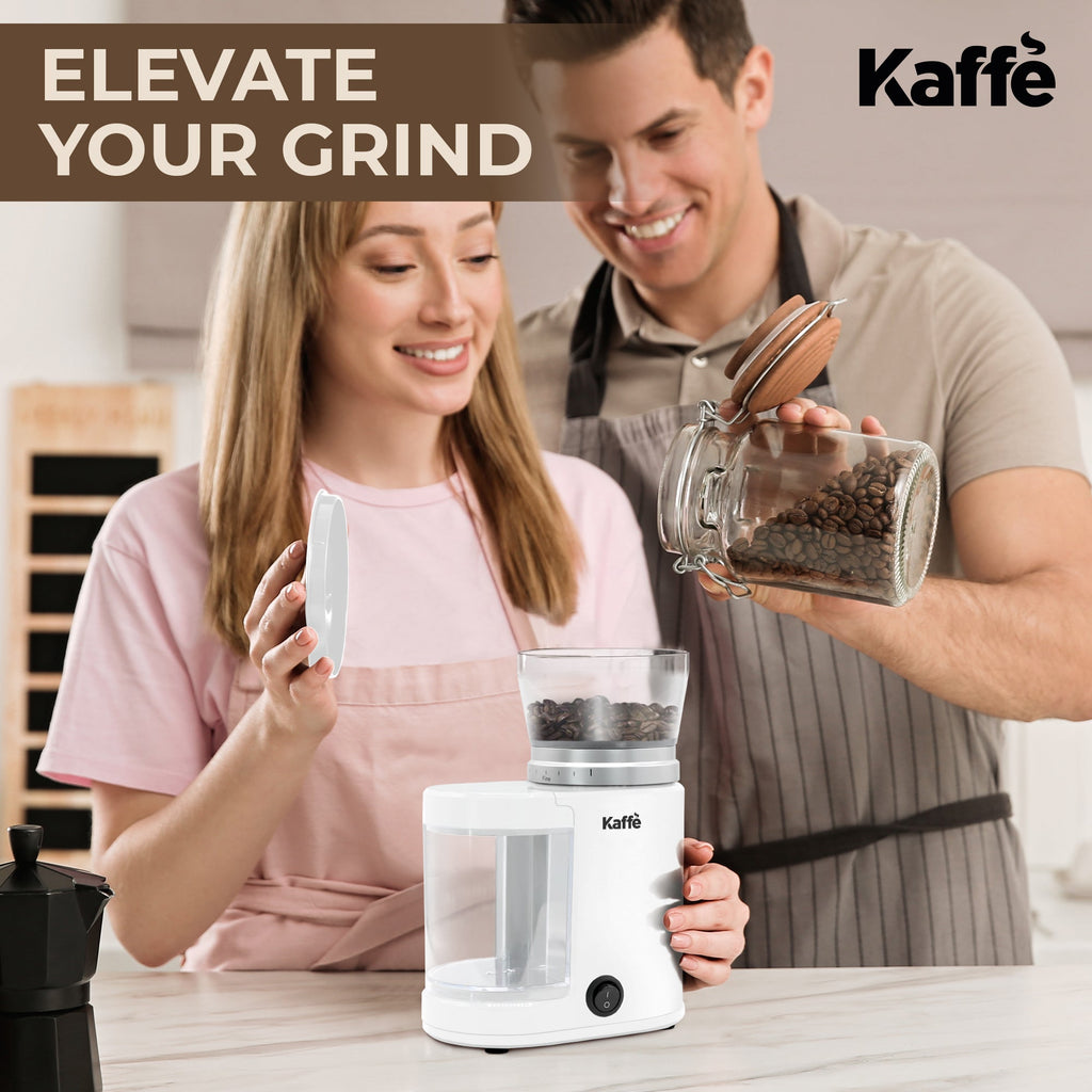 KF8024 Grinder Package Contents | Grinder with Accessories | Light & Hope Coffee & Tea Co.