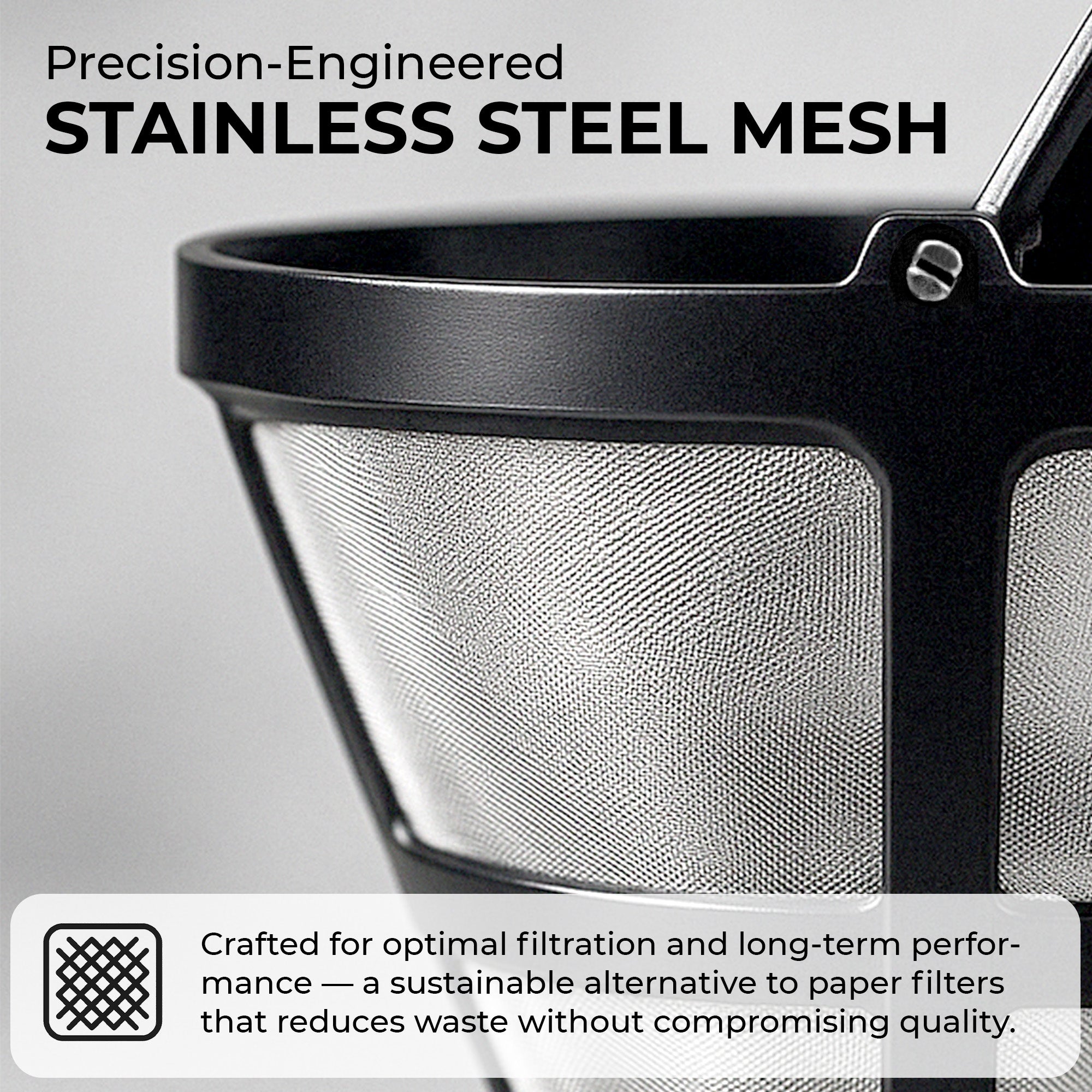 Universal Replacement Coffee Filter for 5-Cup Coffee Makers