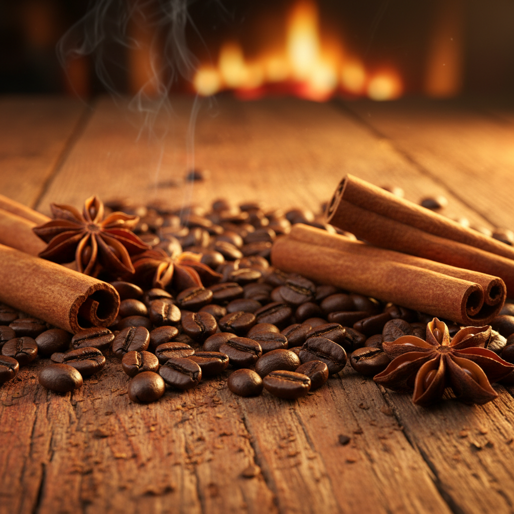 Holiday Blend coffee bag with Light & Hope Coffee & Tea Co.