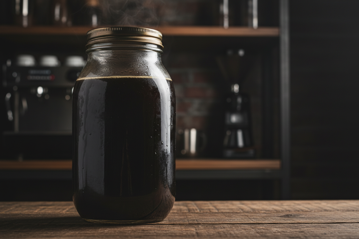 Cold Brew Coffee blend bag with Light & Hope Coffee & Tea Co.