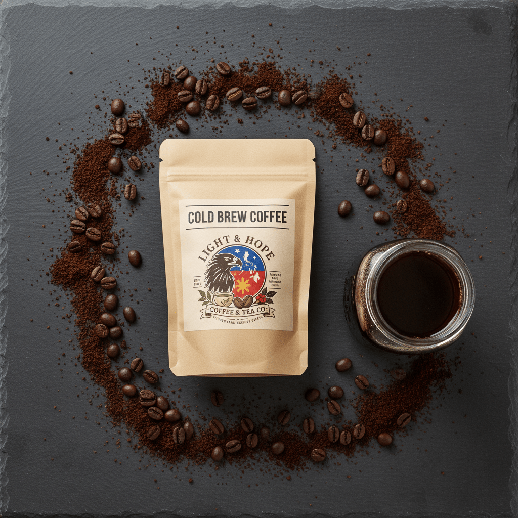 Cold Brew Dark Roast - Dark Roast Coffee - Coffee > Blends | Light & Hope Coffee & Tea Co.