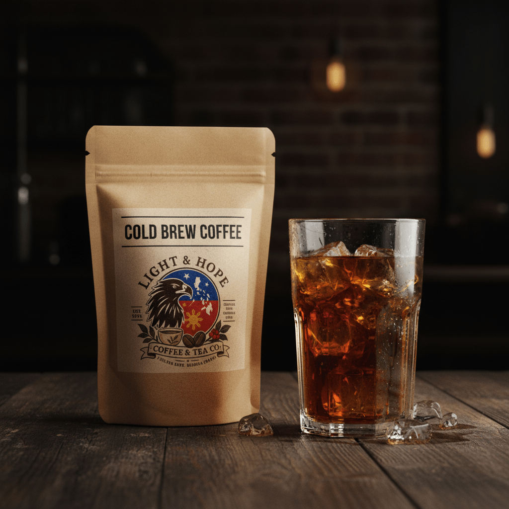 Cold Brew Dark Roast - Dark Roast Coffee - Coffee > Blends | Light & Hope Coffee & Tea Co.
