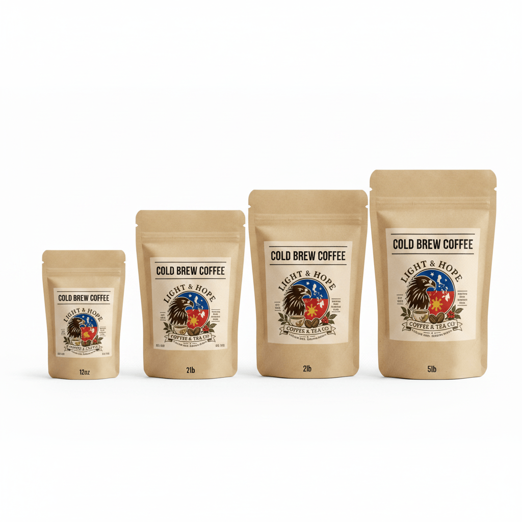 Cold Brew Dark Roast - Dark Roast Coffee - Coffee > Blends | Light & Hope Coffee & Tea Co.