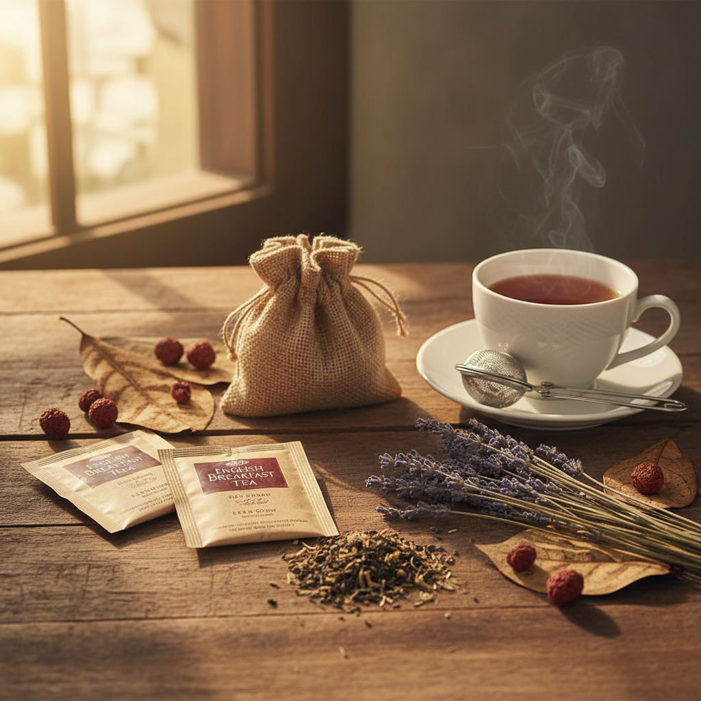 English Breakfast and Earl Grey Tea