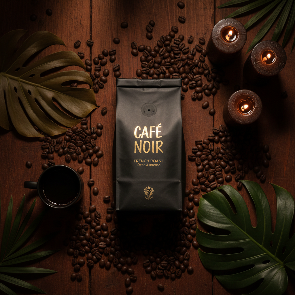 French Roast Flat Lay