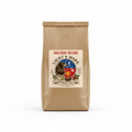 Holiday Blend coffee bag with Light & Hope Coffee & Tea Co.