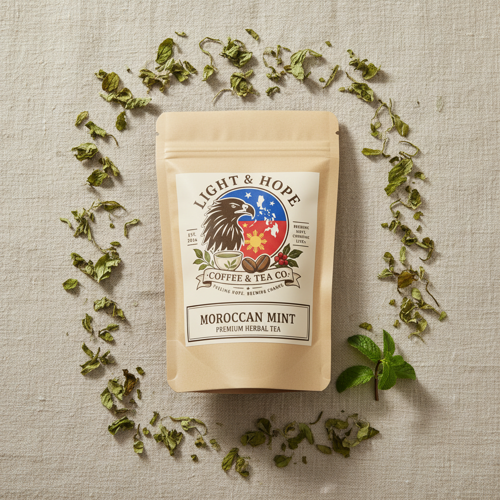 Light & Hope Coffee & Tea Co. | Moroccan Mint (3 oz)