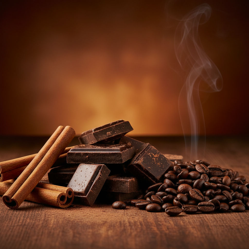 Mexican Chocolate flavored coffee bag with Light & Hope Coffee & Tea Co.