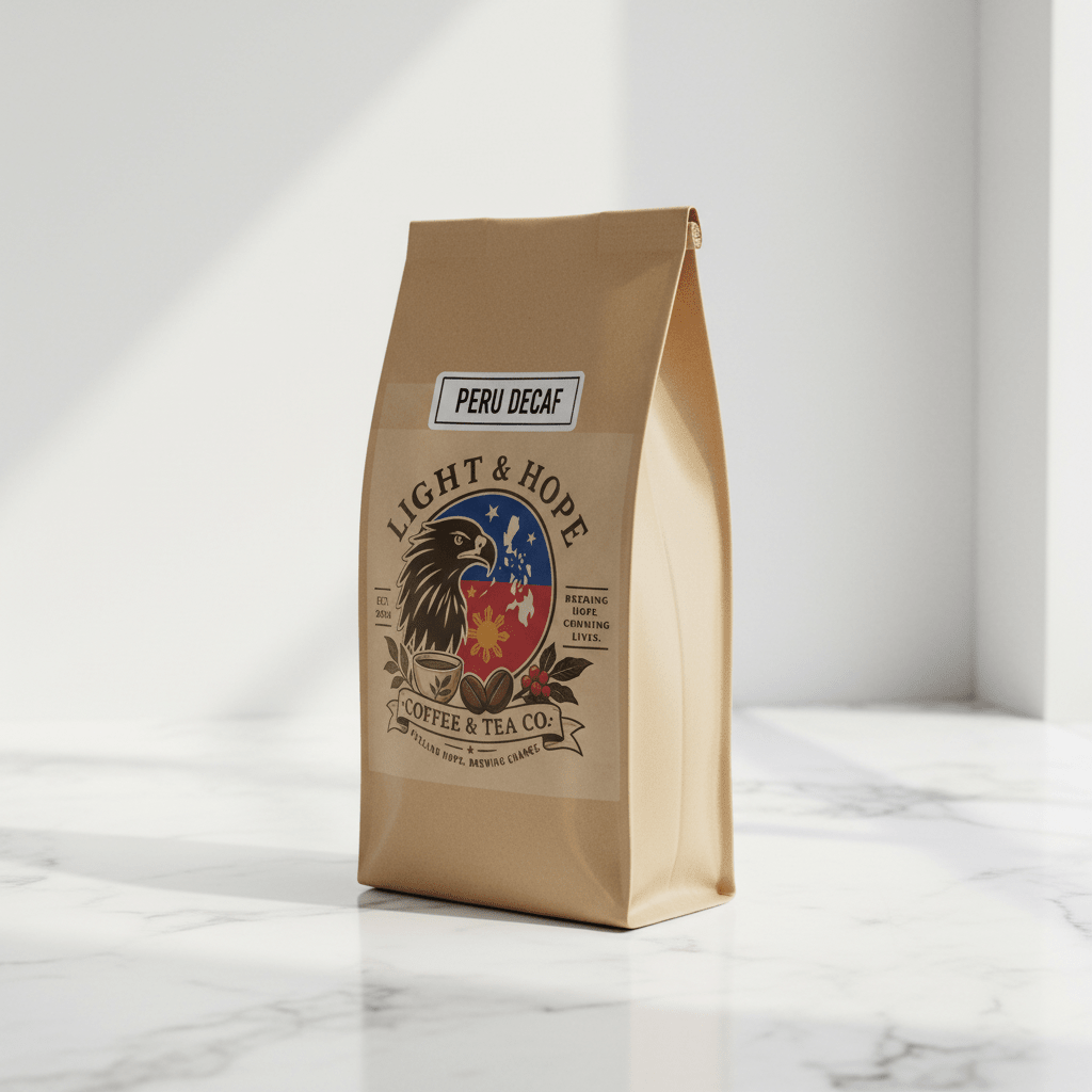 Peru Decaf, Single-Origin - Medium Roast Coffee - Coffee > Single-Origin | Light & Hope Coffee & Tea Co.