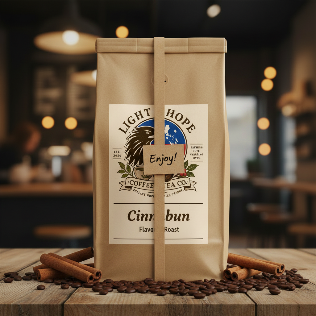 Light & Hope Coffee & Tea Co. | Cinnabun