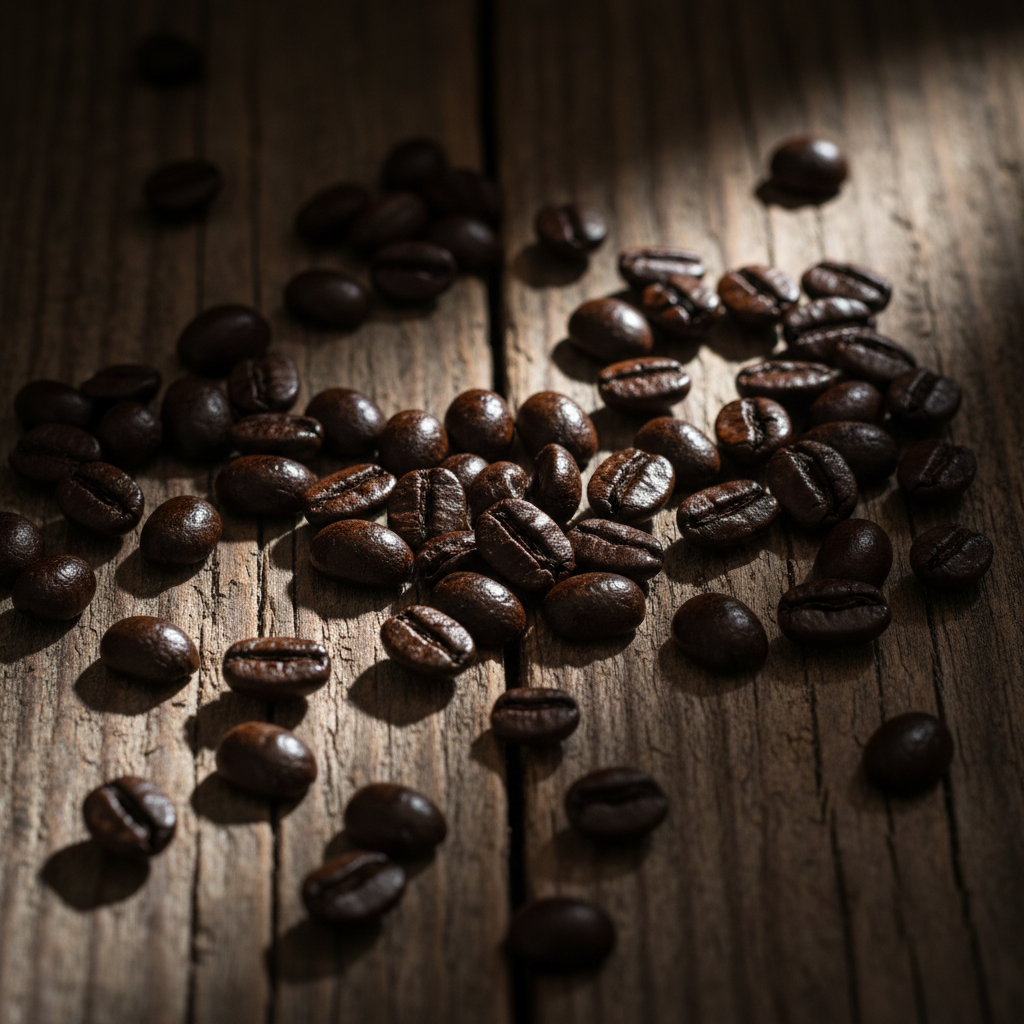 Italian Roast coffee bag with Light & Hope Coffee & Tea Co.
