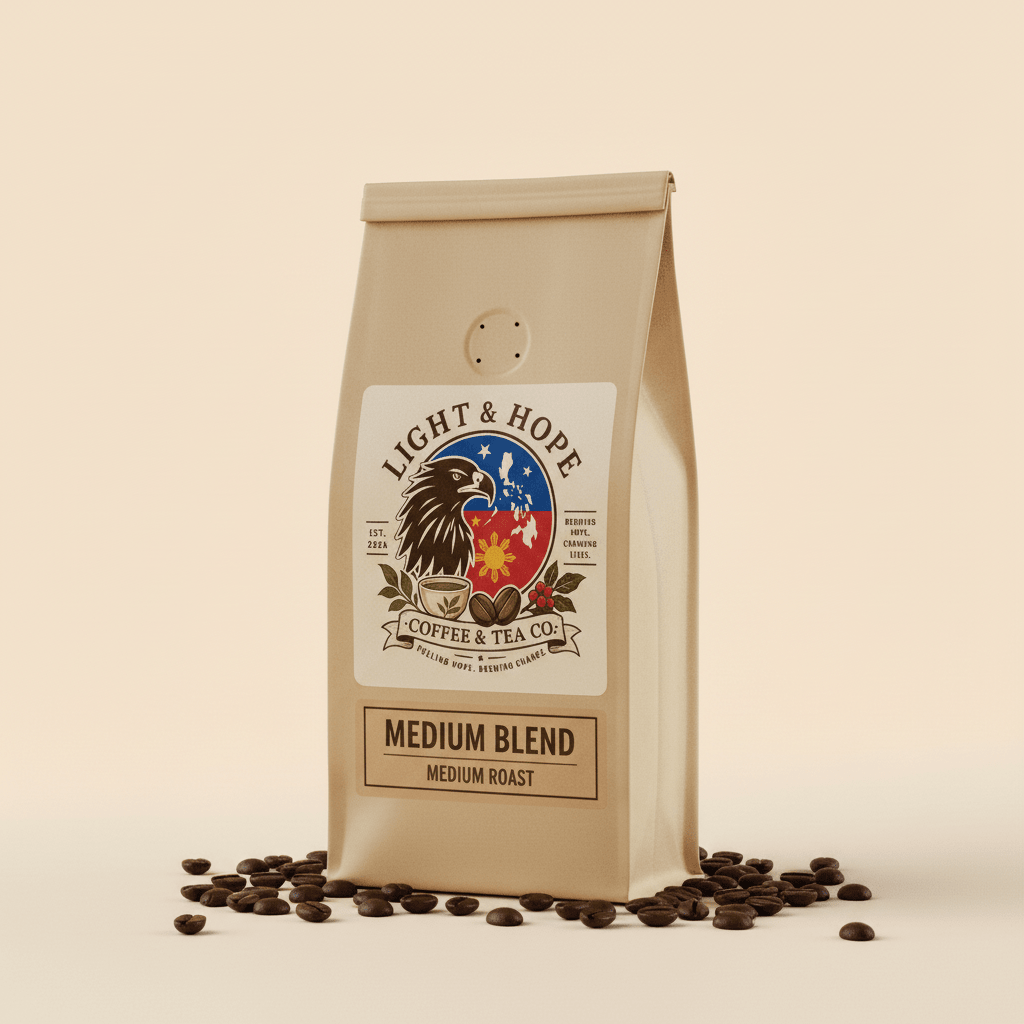 Medium Blend - Medium Roast Coffee - Coffee > Blends | Light & Hope Coffee