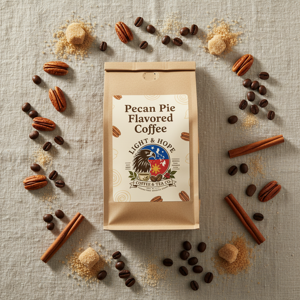 Light & Hope Coffee & Tea Co. | Pecan Pie Flavored Coffee