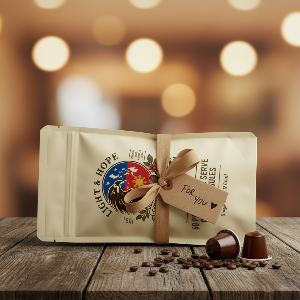 Light & Hope Coffee & Tea Co. | 60 Pack Single Serve Coffee Capsules