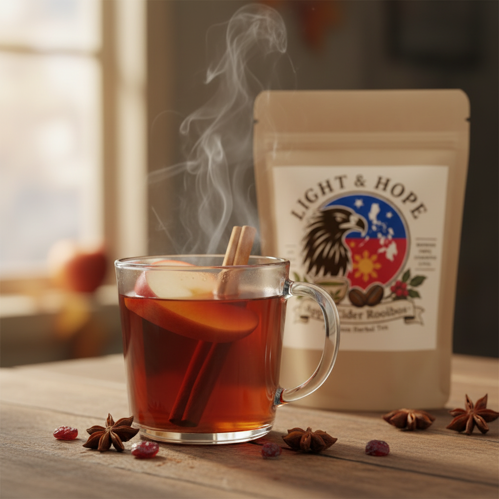 Light & Hope Coffee & Tea Co. | Apple Cider Rooibos (3 oz)