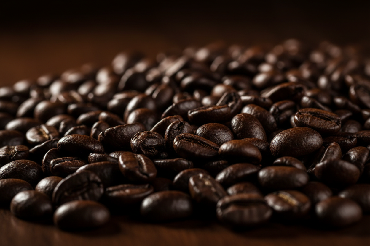 French Roast dark blend coffee bag — Light & Hope Coffee & Tea Co.
