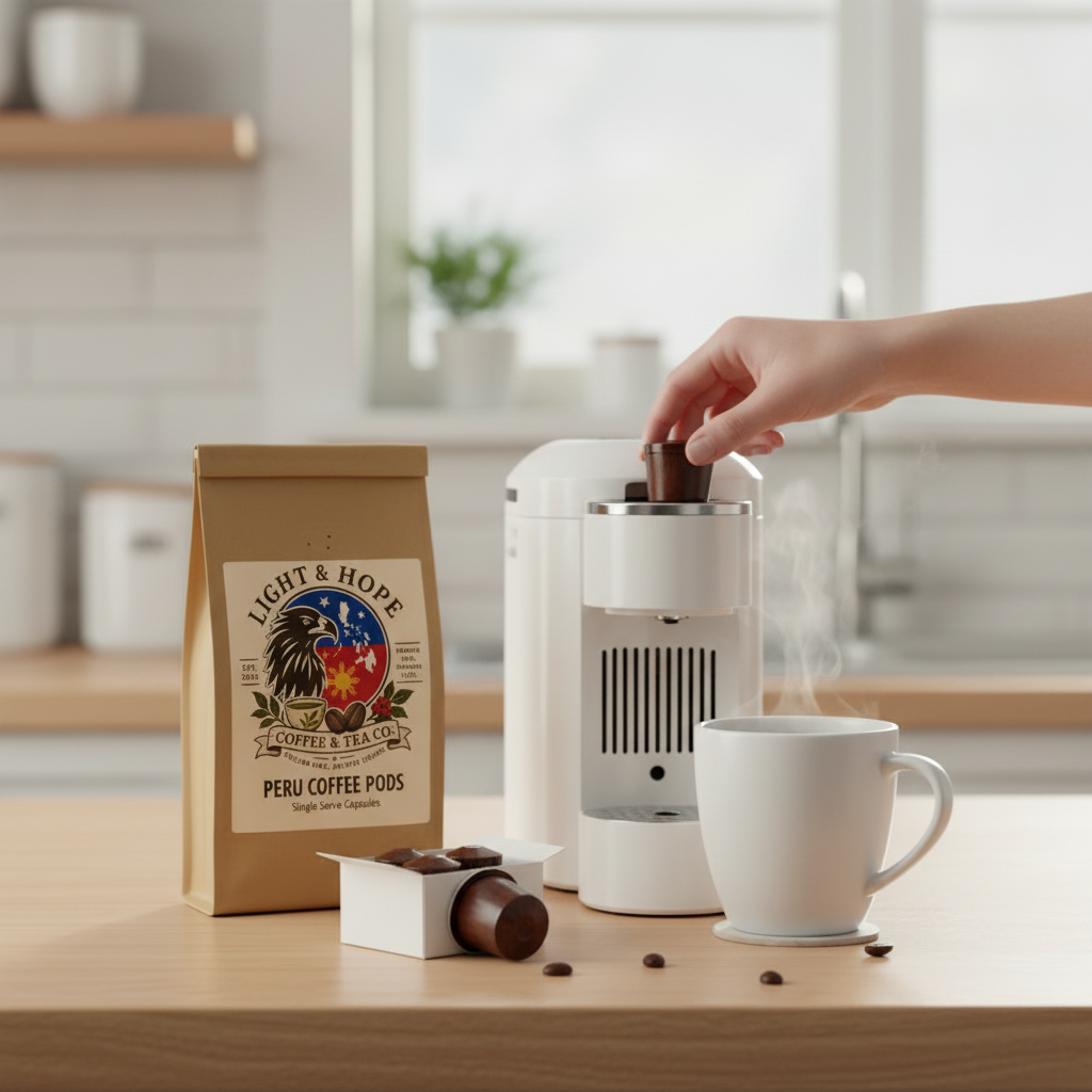 Light & Hope Coffee & Tea Co. | Peru Coffee Pods