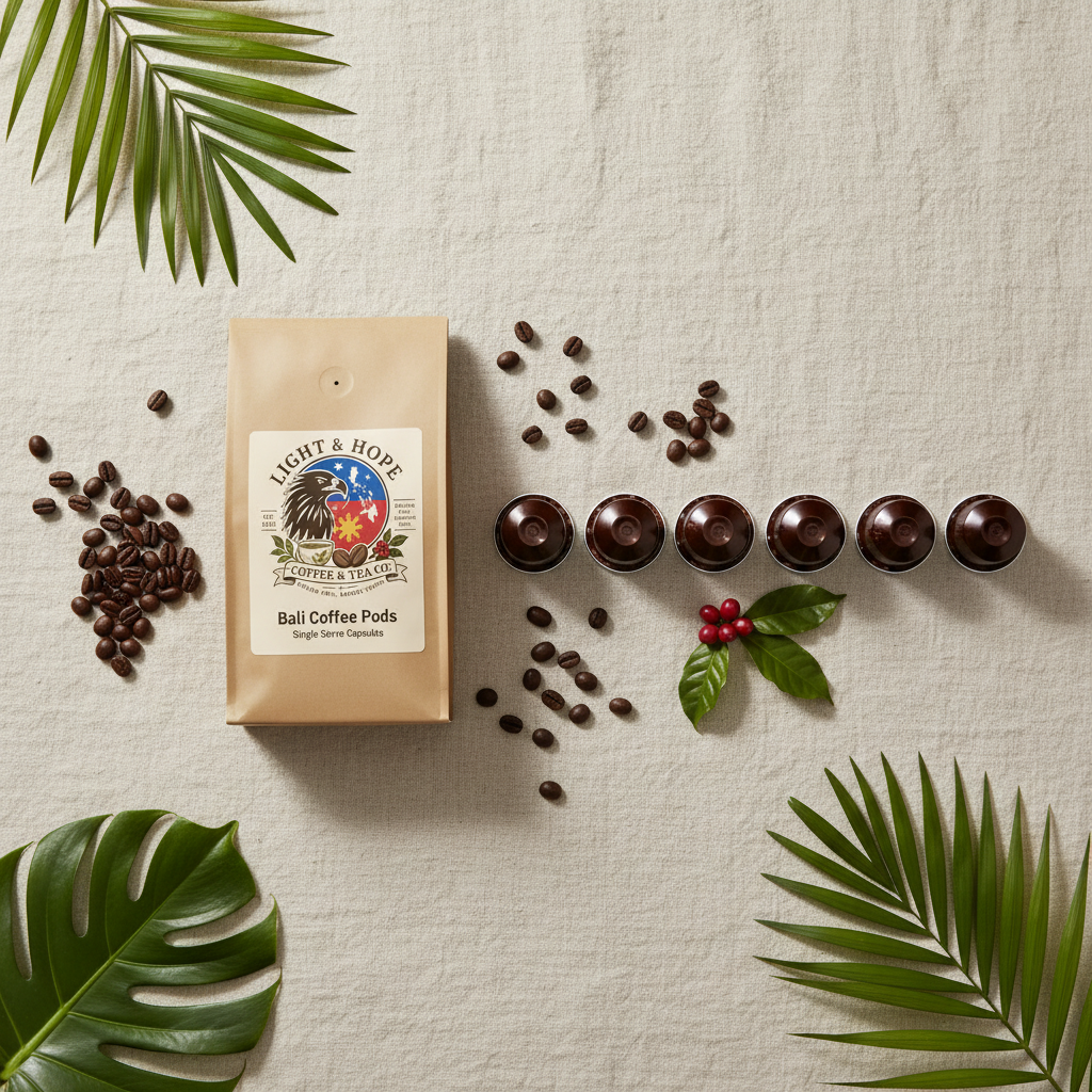 Light & Hope Coffee & Tea Co. | Bali Coffee Pods