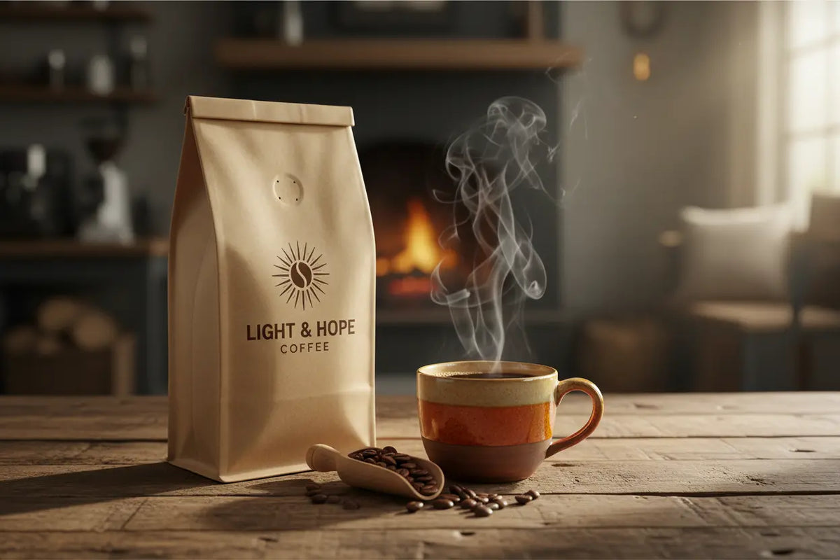 Light & Hope Coffee helps support children