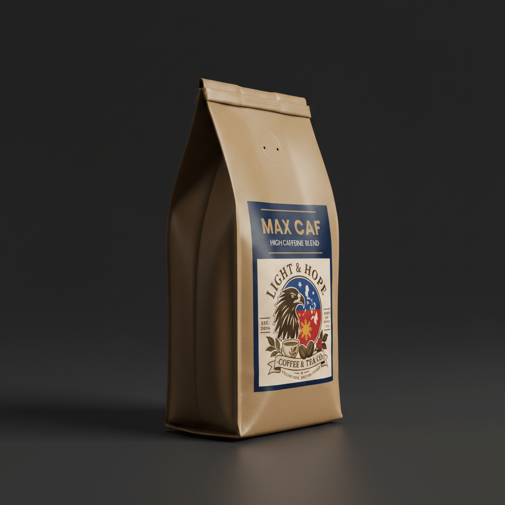 Max Caf Blend - Dark Roast Coffee - Coffee > Blends | Light & Hope Coffee & Tea Co.