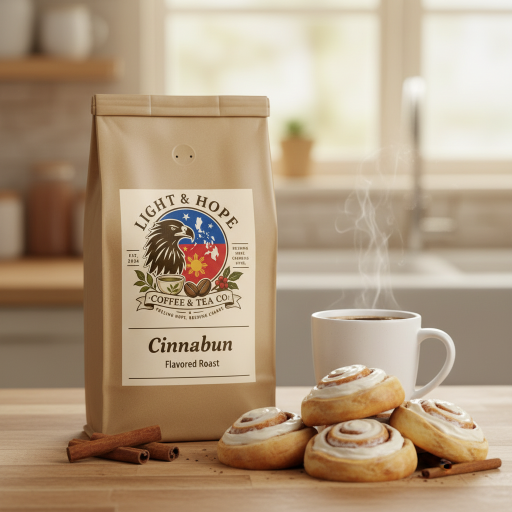 Light & Hope Coffee & Tea Co. | Cinnabun