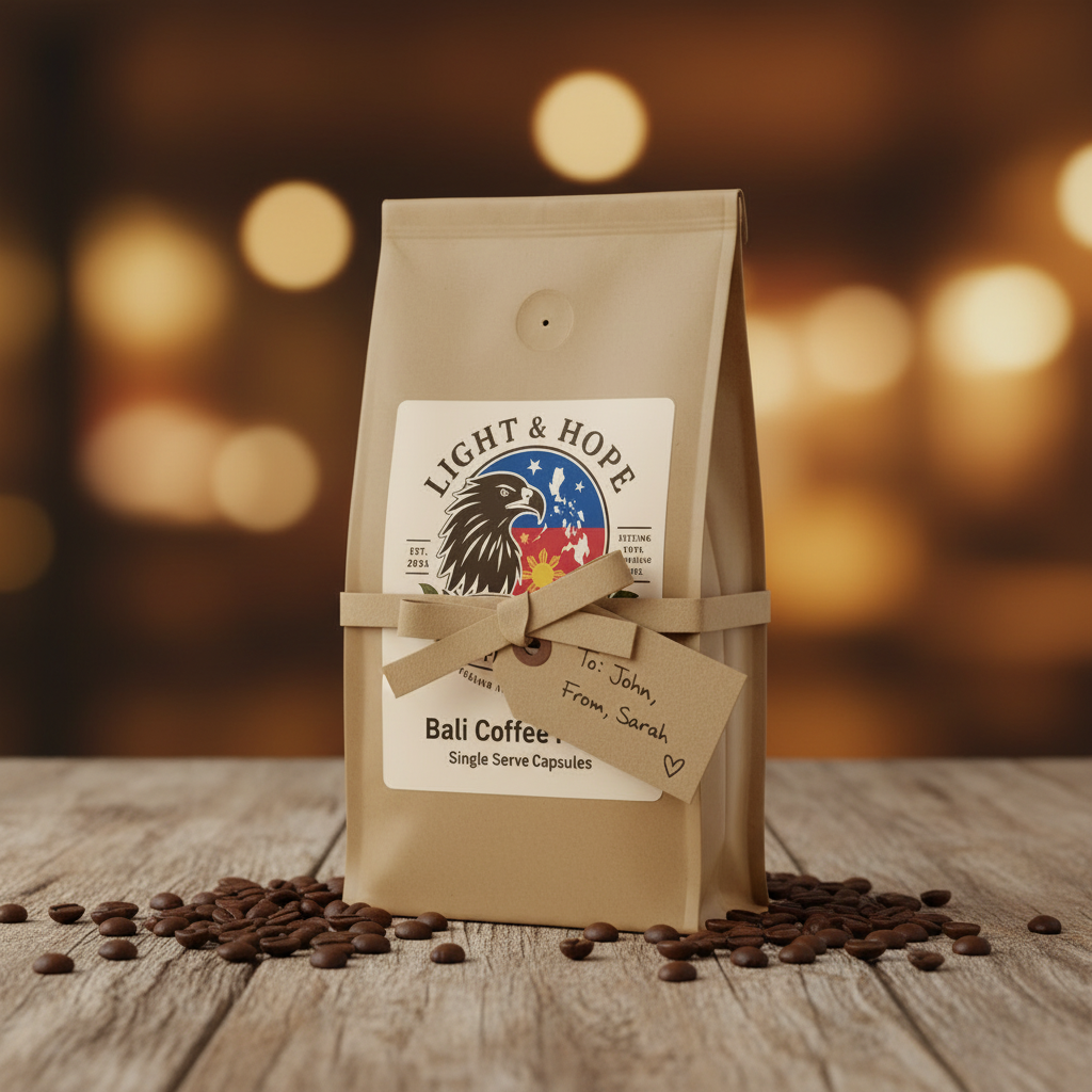 Light & Hope Coffee & Tea Co. | Bali Coffee Pods
