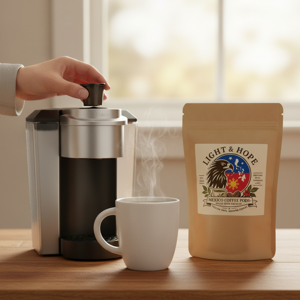 Light & Hope Coffee & Tea Co. | Mexico Coffee Pods