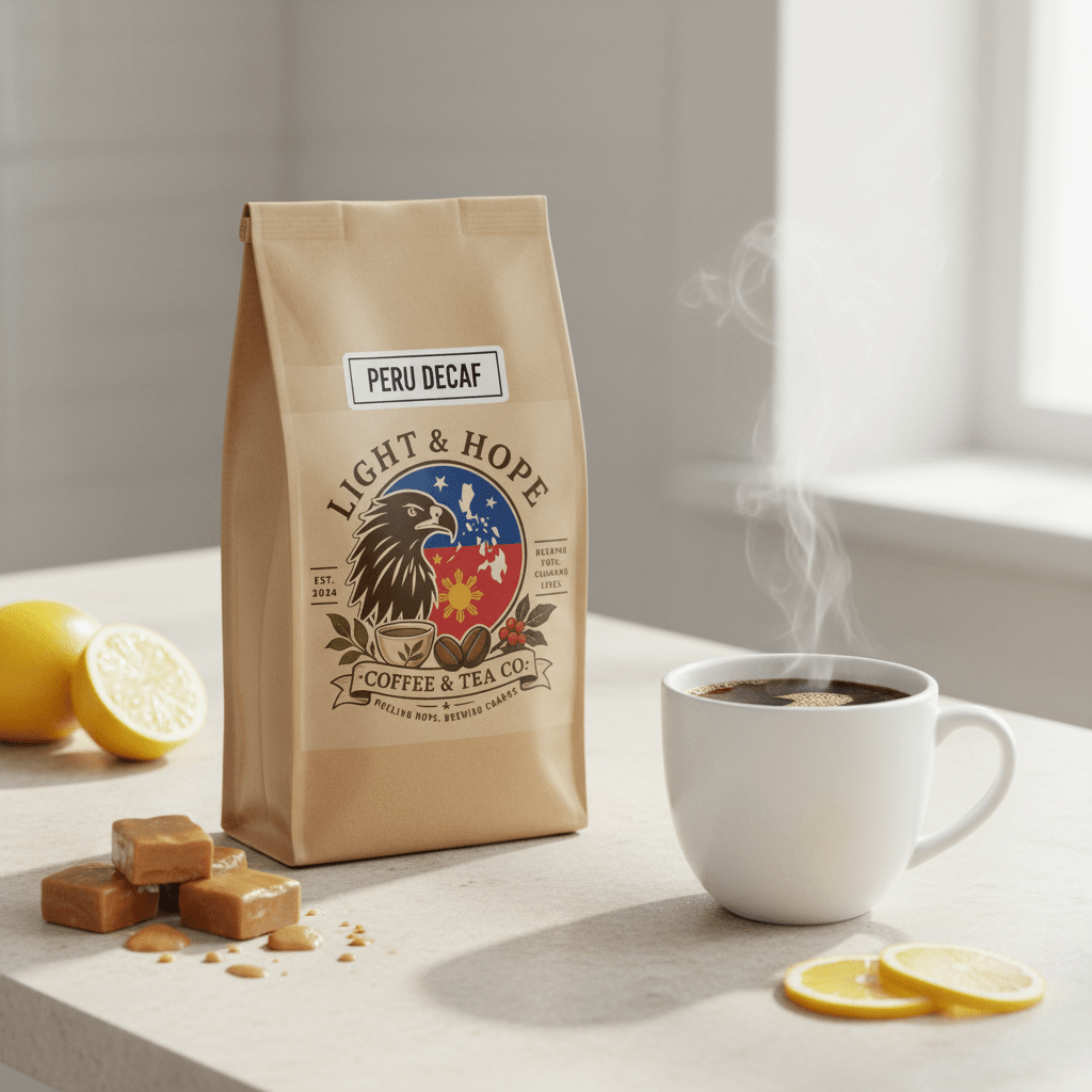 Peru Decaf, Single-Origin - Medium Roast Coffee - Coffee > Single-Origin | Light & Hope Coffee & Tea Co.