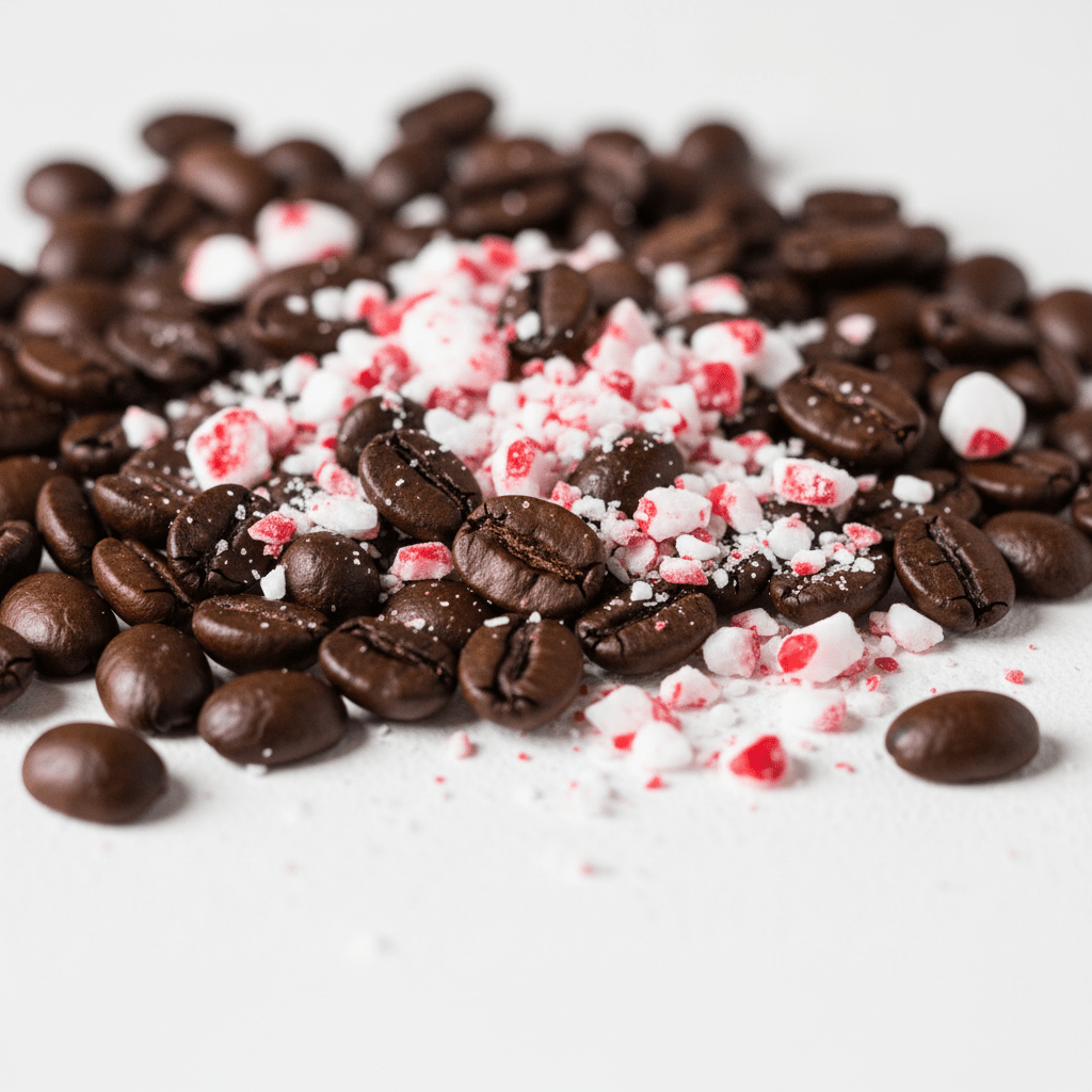 Candy Cane Flavored Coffee - Medium Roast - Coffee > Flavored | Light & Hope Coffee & Tea Co.