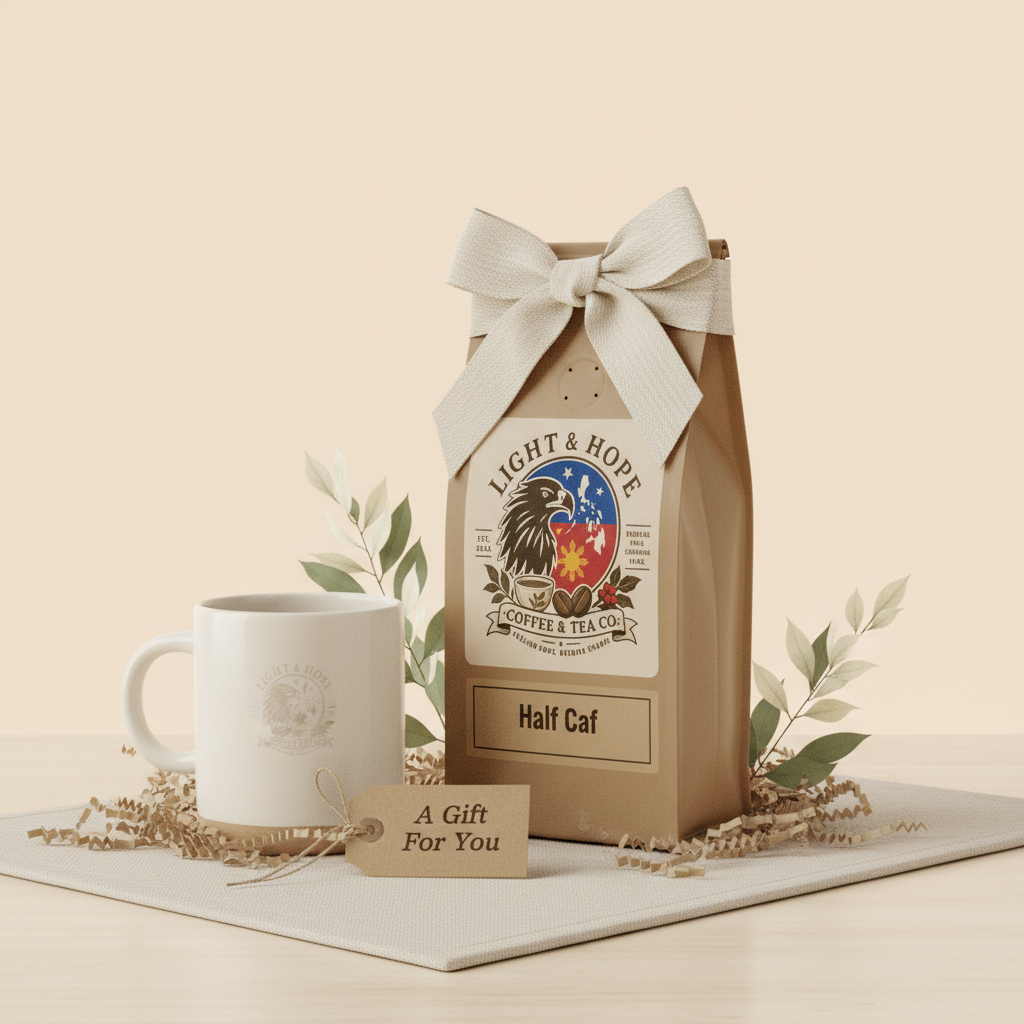 Half Caf Coffee - Medium Roast | Light & Hope