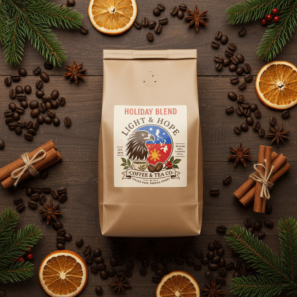 Holiday Blend - Dark Roast Coffee - Coffee > Blends | Light & Hope Coffee & Tea Co.